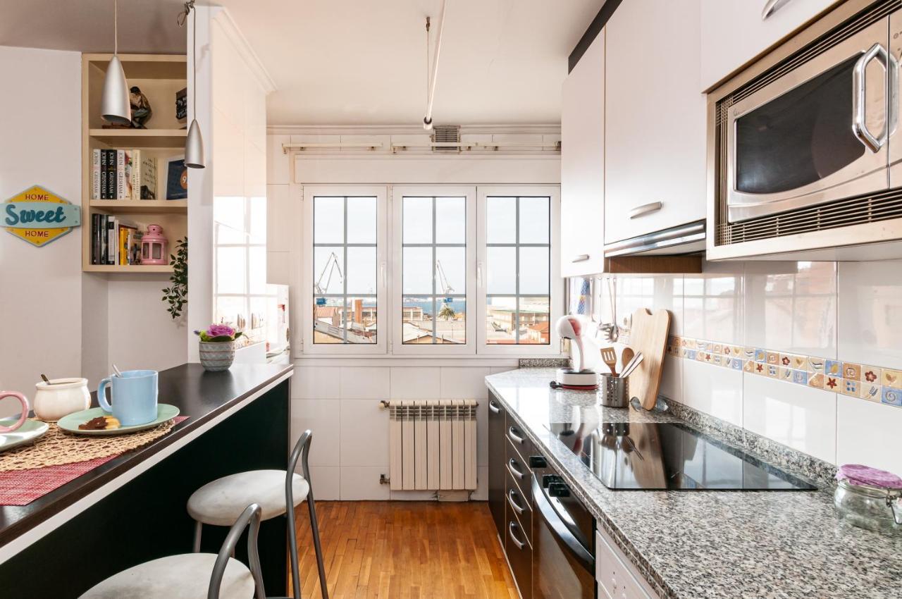 Duplex 21, alojamiento cerca de la playa con WIFI Gijón Exterior foto